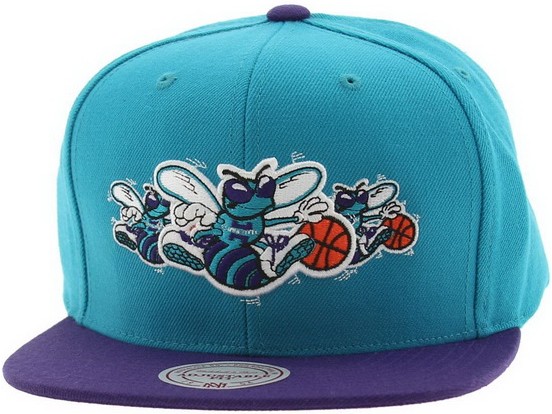 NBA New Orleans Hornets MN Snapback Hat #34